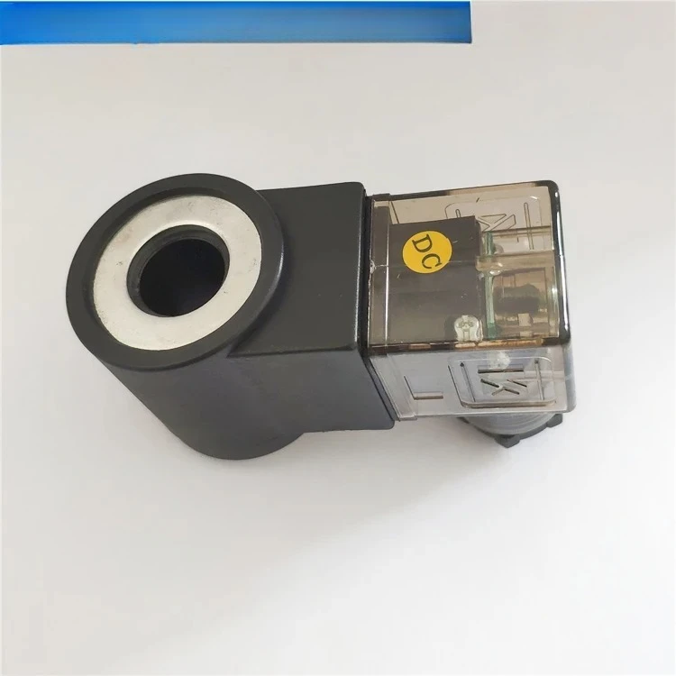 

2pcs Plug in valve solenoid valve hydraulic valve coil inner diameter 13MM length height 37MM AC220V DC24V