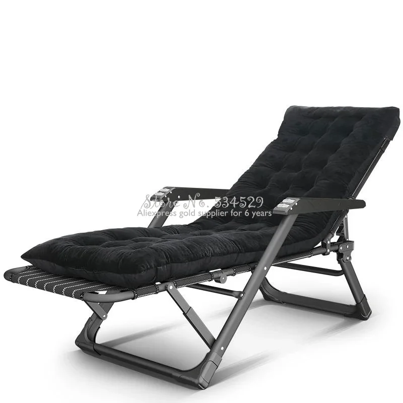 Recliner folding lunch break nap bed balcony home leisure and beach portable chair lazy couch chairs