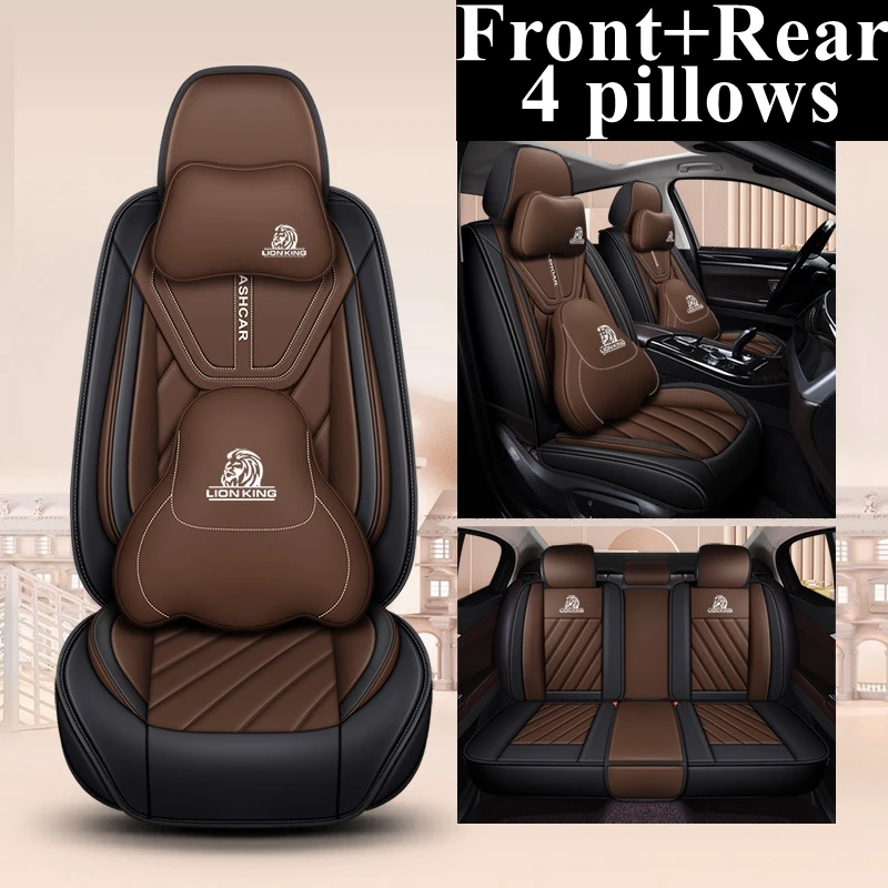 Front+Rear Full Set Car Seat Covers for Citroen C2 C3 C4 C-CROSSER C-XR C4 Cactus C4L Picasso C5 Triumph C6 Xantia DS4 DS5 DS6