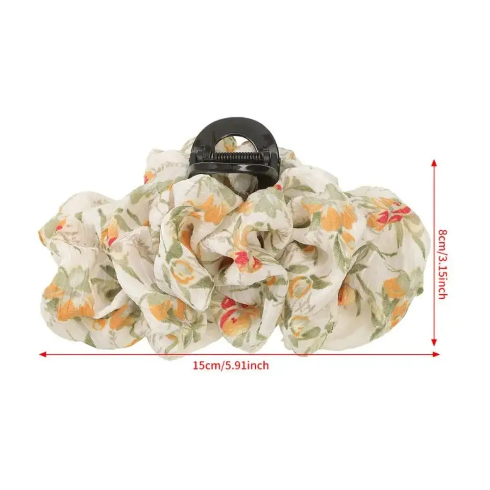 Jepit Rambut Bohemia Klip Ekor Kuda Cakar Rambut Bunga Sifon Jepit Rambut Lucu Klip Rambut Bunga Hiasan Kepala Cakar Rambut Busur Anak Perempuan