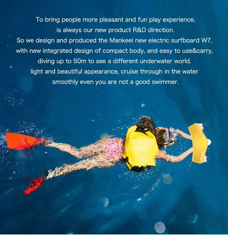 Picture 4: Underwater Scooter Dual Propeller 480W Mankeel W7 Model