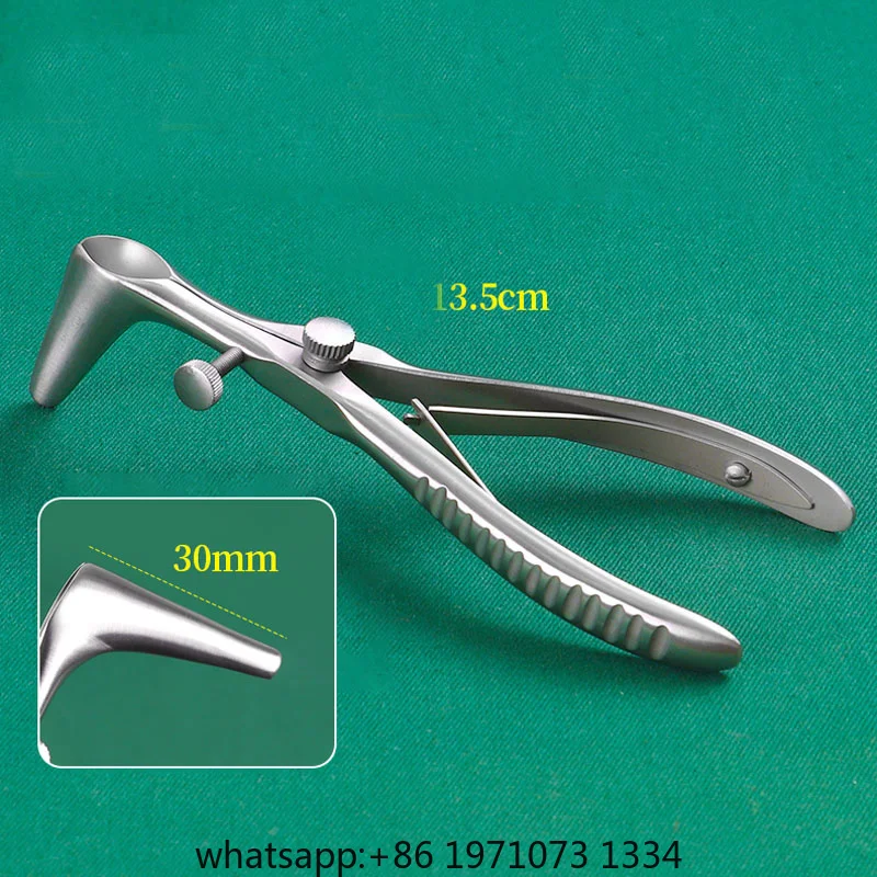 Stainless Steel Race Mirror Dilator Nose Speculum Nasal Cavity Open Nasal Cavity Enlargement Nasal Surgical