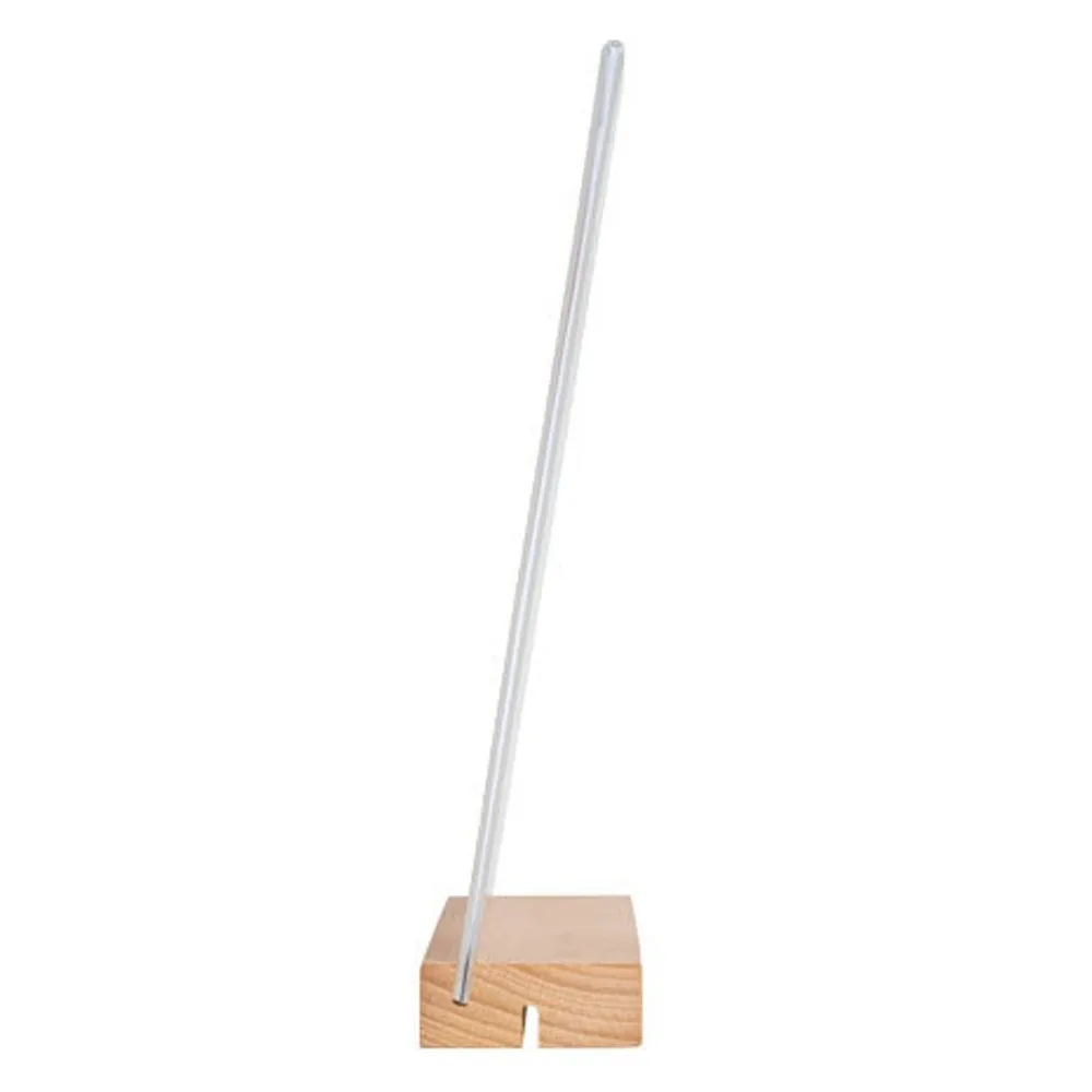 Slant/straight Groove Menu Paper Display Stand 2 Uses Highly Transparent Menu Sign Holder Aryclic with Base