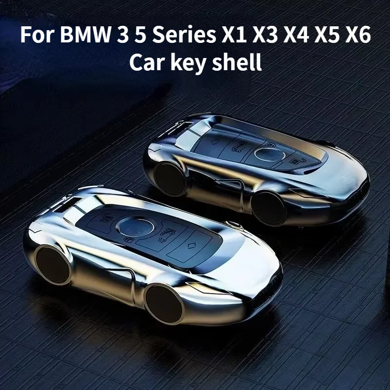 Car Upgrade For BMW 3 5 Series X1 X3 X4 X5 X6 G20 G30 G05 G01 G02 Zinc Alloy Keyless Key Case Shell Cover