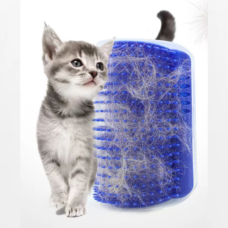 

Cat Scratcher Massager for Cats Scratching Pets Brush Remove Hair Comb Grooming Kitten self-cleaning Washable Cats Accessories