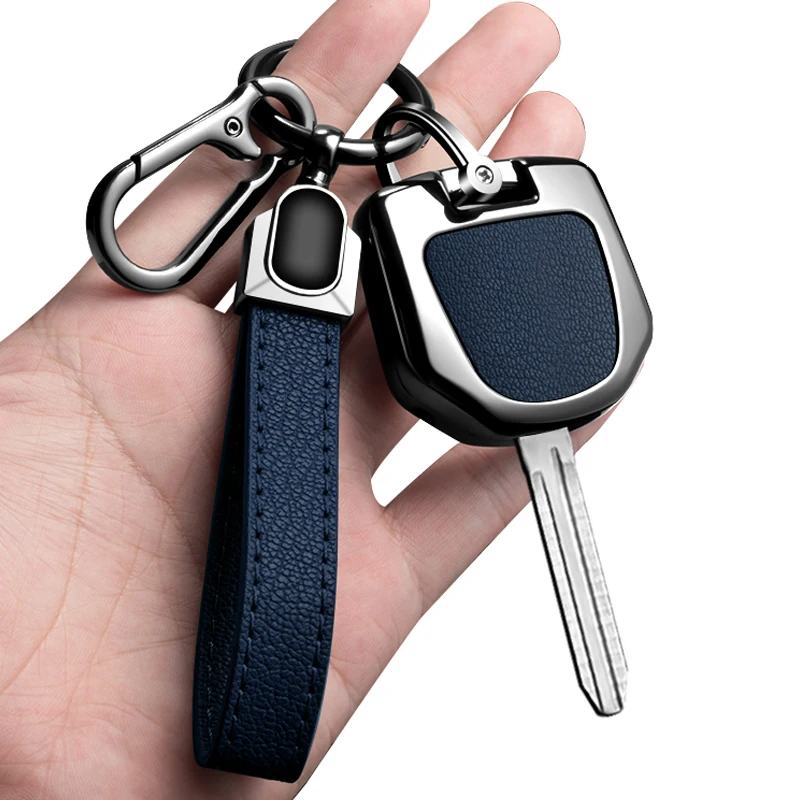 

Metal Leather Car Key Case Full Cover Shell For Lexus ES GS LS IS RX SC LX GX470 RX350 ES300 RX400h Auto Keychain Accessories