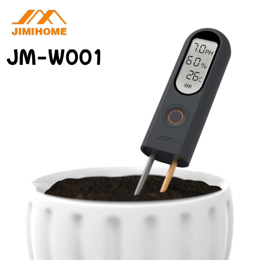 

JIMIHOME W1001 SOIL TESTER PH детектор влаги плодородия PH температура и влажность светомер для сада