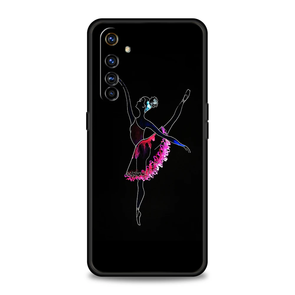 Ballerina Ballet Dancing Phone Case For Oppo A12 A15 A16 A74 A76 Find X5 Pro A54 A53 A52 A95 Reno 6 7 SE Z A9 2020 Pro 5G Cover