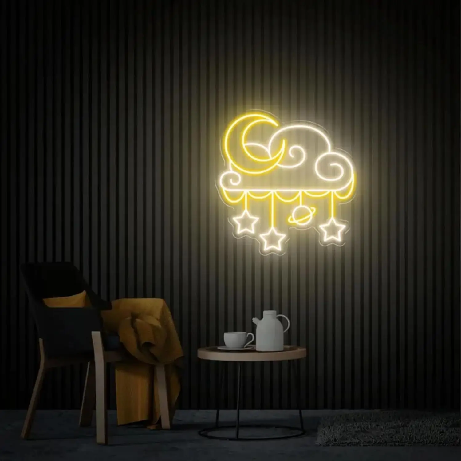 

Светодиодная неоновая вывеска «Луна, Облака, Звезды» с USB-подключением, неоновая вывеска в форме сердца для спальни, игровой комнаты, мужской комнаты, вечеринки, бара, клуба, дома, магазина, декоративный подарок