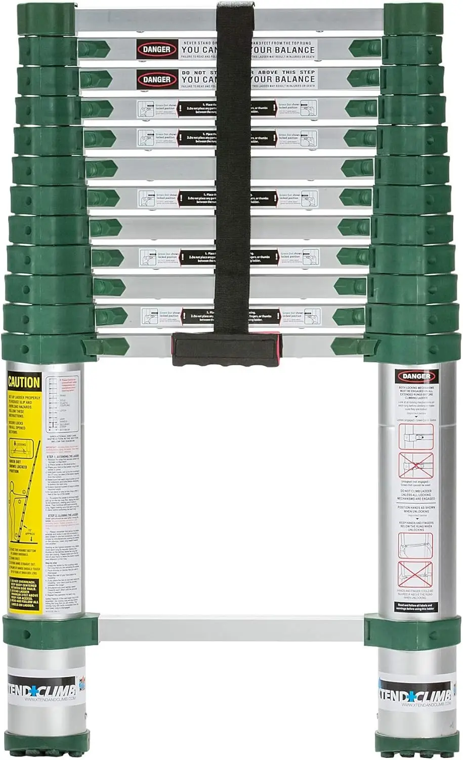 

780P Aluminum Telescoping Ladder Type Ia Professional Series, 12.5-Foot