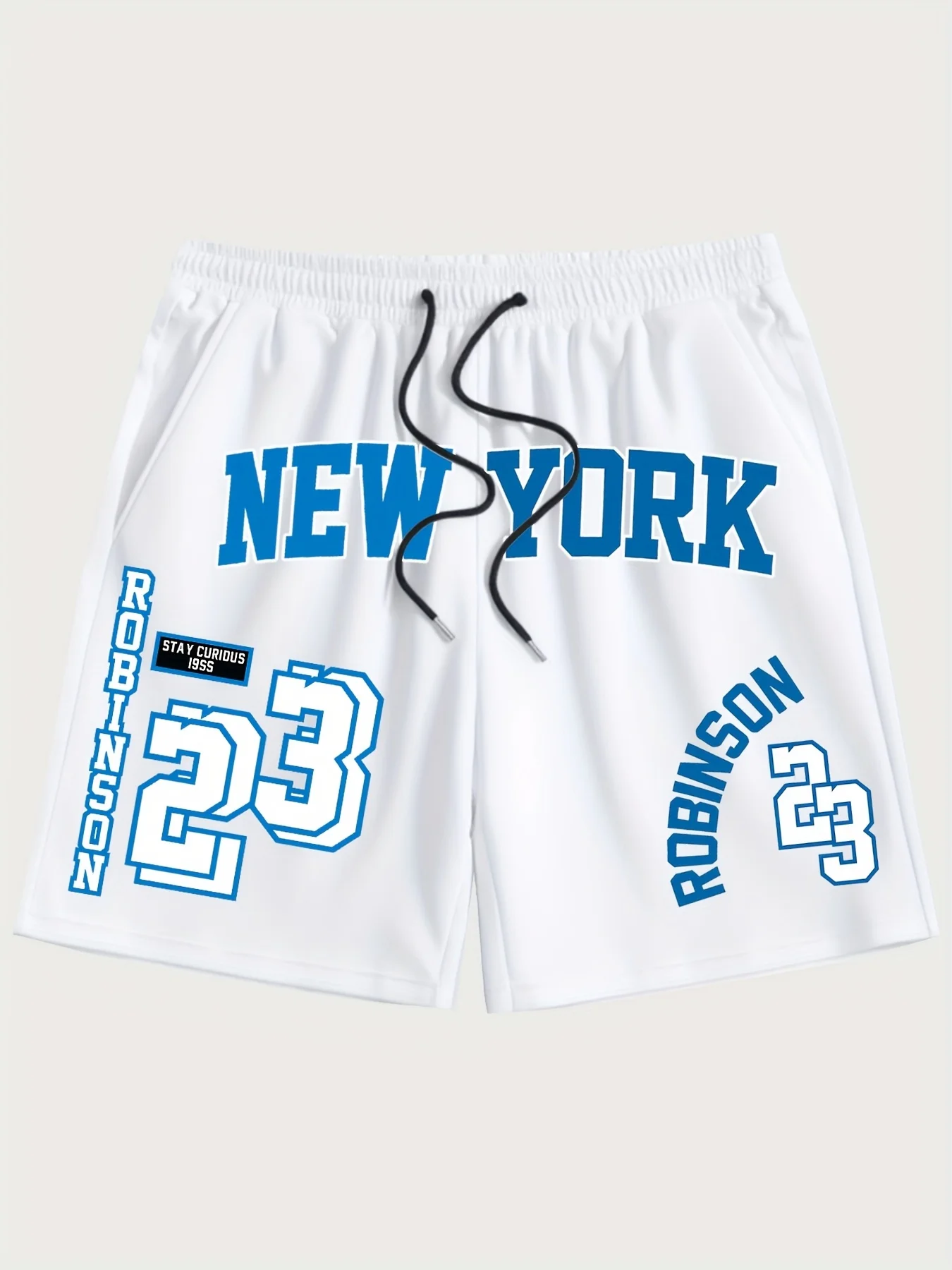 

Men's Sports Breathable Casual Shorts, New Work Print, Loose, Lightweight and Breathable Suitable for Daily Wear