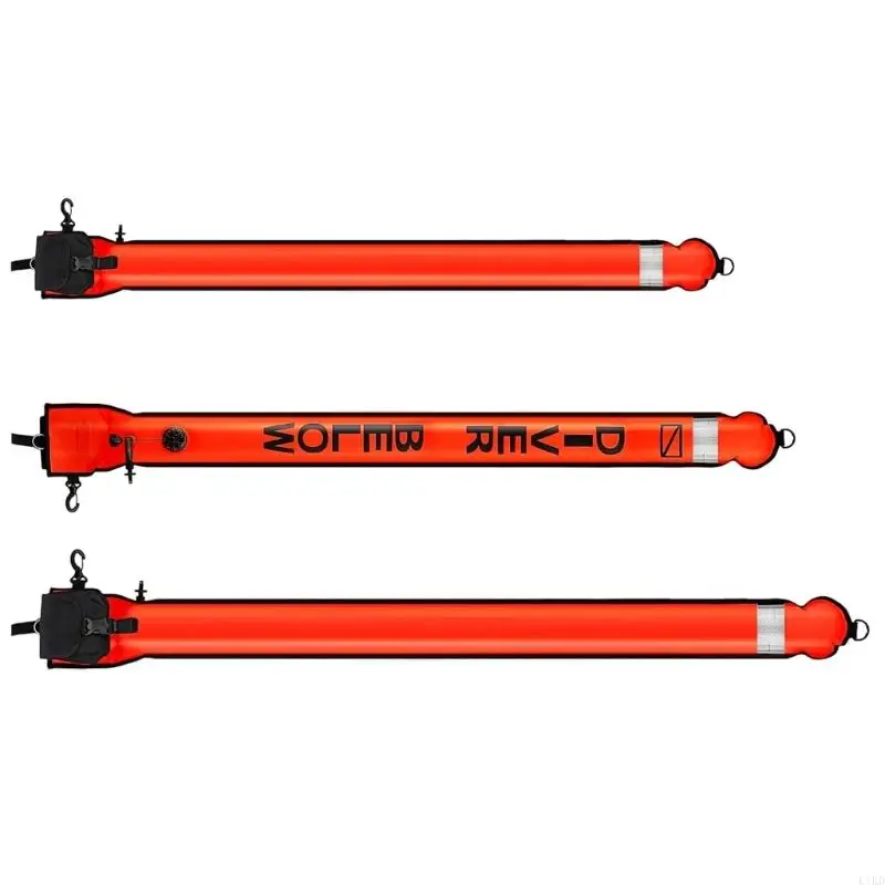 

K1KD Scubas Surfaces Marker Buoys with Diving Spool Reel & Clip Scubas Diving Equipment