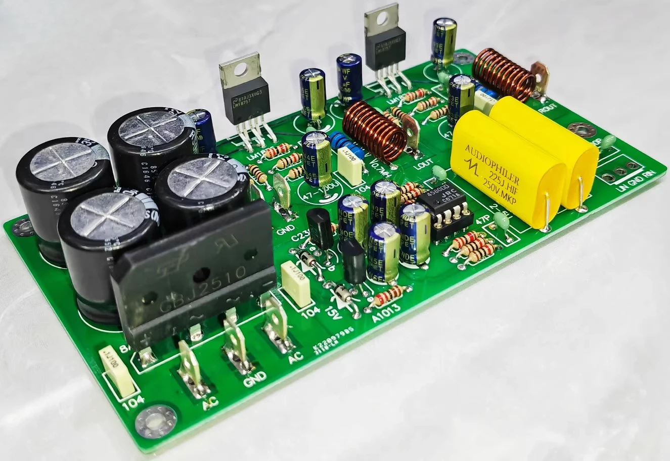 LM1875/TDA2030 + NE5532/JRC4580DDFront stage เครื่องขยายเสียงไฮไฟ/ชุด
