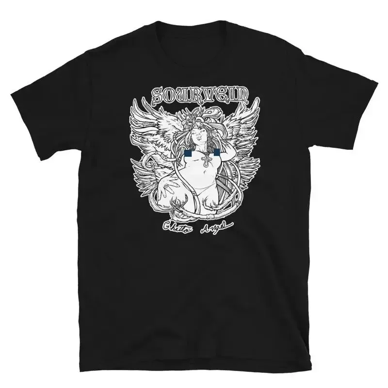 Camiseta negra Sourvein Band Chetlo Angle talla completa S 5XL
