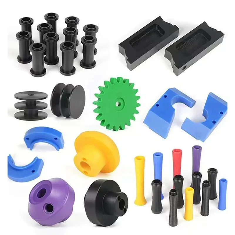 Black Beige Green PA6 Nylon Cushion Block Pad 8mm to 45mm Thick Machining Material 100x100-300x300mm Size Industrial Plastic