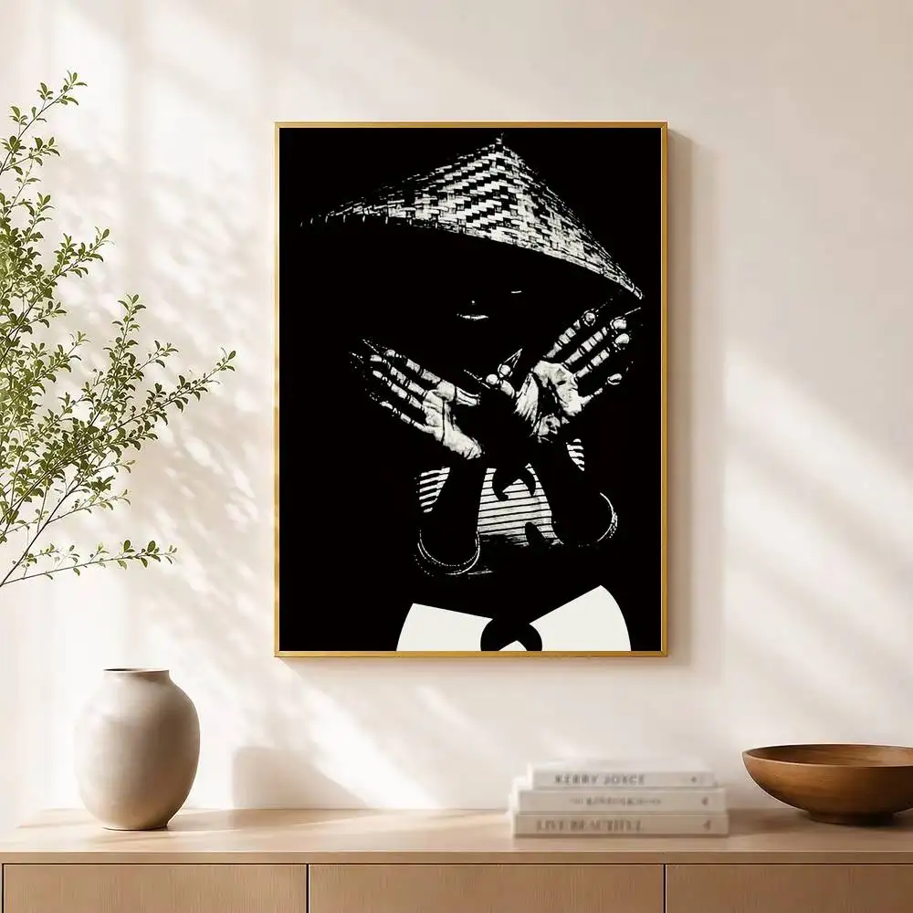 Wu-Tang Wu T-Tang C-Clan Ultra Poster High Quality Dorm Living Room Aesthetic Wall Decoration Painting Stickers Gift