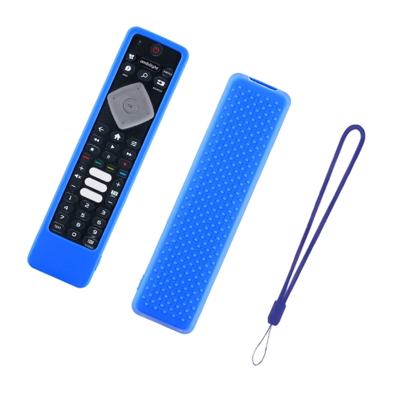 Silicone Remote Case Shock Absorbing Structure Ergonomic Texture for 70PU 43PU