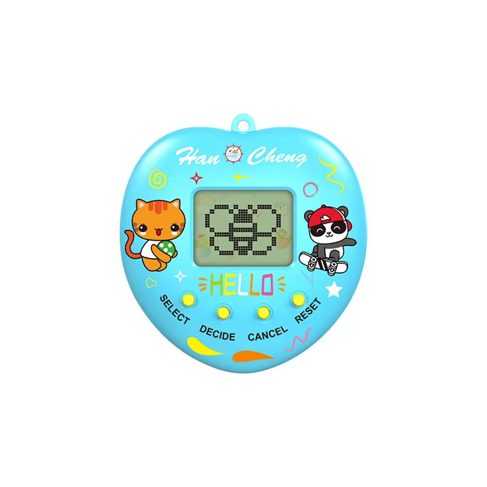 ألعاب الحيوانات الأليفة الإلكترونية ألعاب تماغوتشي الافتراضية الكلاسيكية الحنين الرقمية الحيوانات اللعب شاشة صغيرة لعبة آلة المفاتيح لعب الاطفال