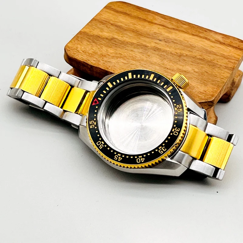 NH35 Case and Strap Fit Seiko SPB185 SPB187 Diving Watch Case For NH35 NH36 Movement Sapphire Glass Watch Case and Bracelets