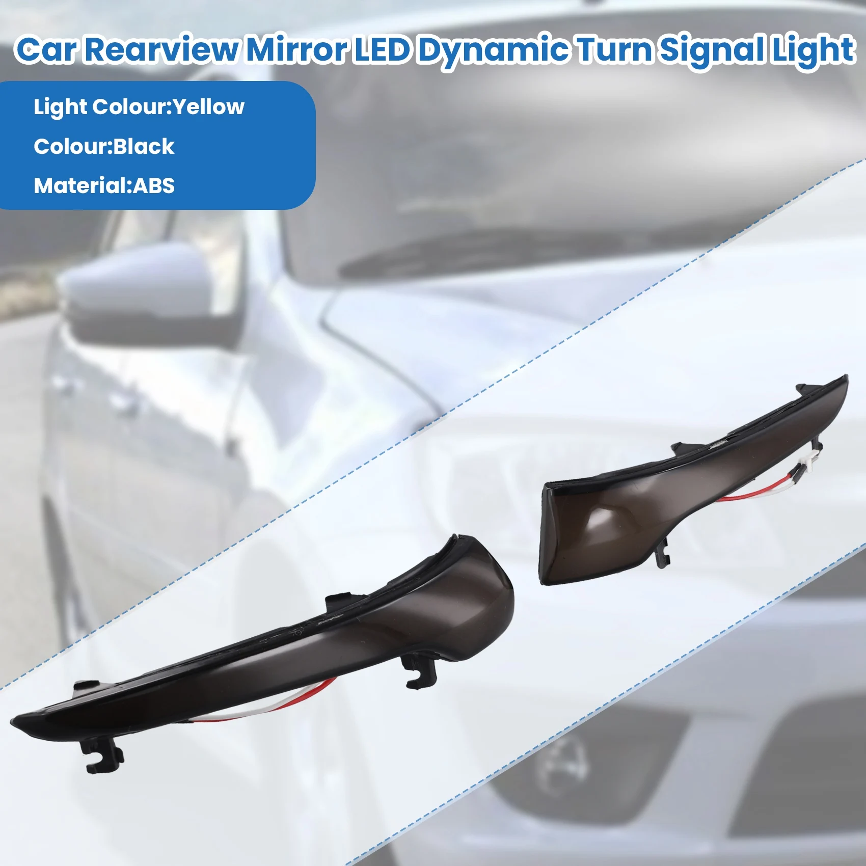 

Автомобильное зеркало заднего вида, светодиодный динамический указатель поворота, индикаторная лампа, мигалка для LADA GRANATA