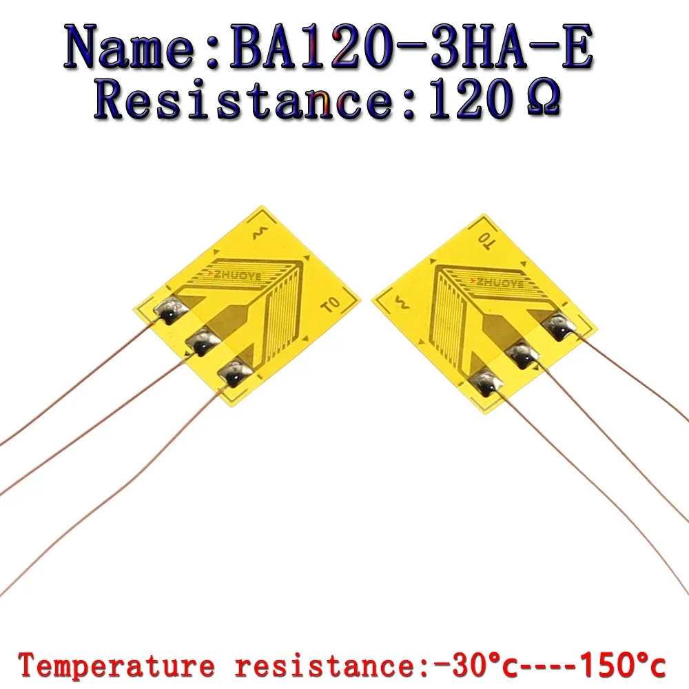 

10pc weighing sensor STRAIN GAUGE BF120-3HA-E.high-precision resistance type 120 ohm half bridge/ measuring torque/shear force