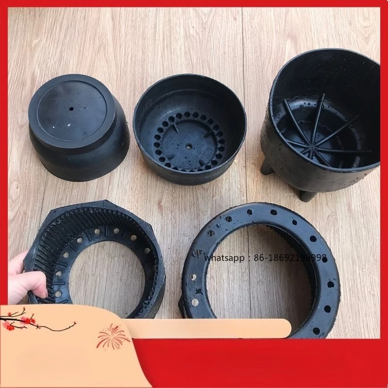 

6L Cylinder Base 7L Aluminum Bottle Pad Base 12L Aluminum Alloy Bottle Carbon Fiber Bottle, Rubber