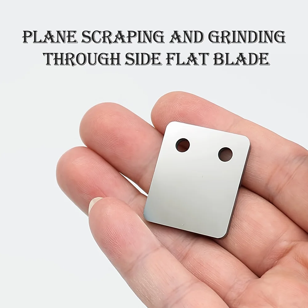 Tungsten steel car paint scraper car polishing scratch repairer ergonomic paint stains dust removal car surface repair