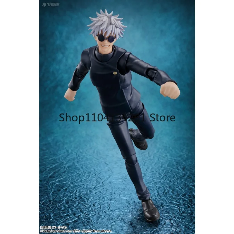 バンダイオリジナル S.H.Figuarts 呪術廻戦アニメフィギュア Geto Suguru Satoru Gojo アクションフィギュアおもちゃ男の子女の子子供ギフト