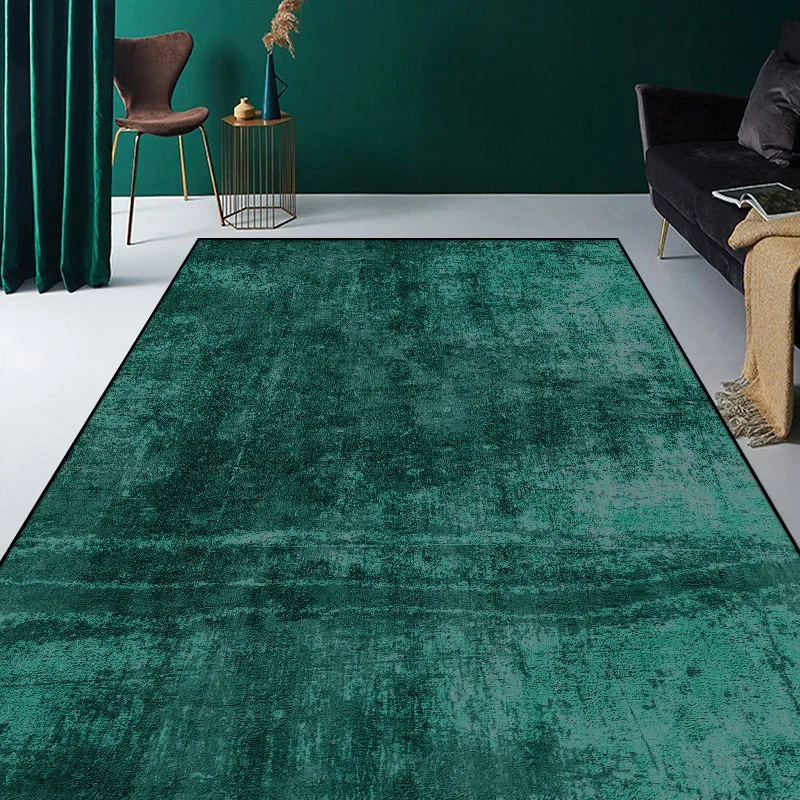 Modern Light Luxury Carpets for Living Room Large Area Green Carpet Hall Sofa Cloakroom Floor Mat Room Doorway Bedside Soft Rug