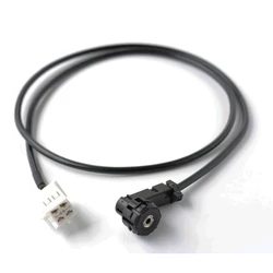 Car 3.5mm female Audio Music AUX Cable Input Adapter For Mercedes Benz W203 C Class W209 CLK A2034401808
