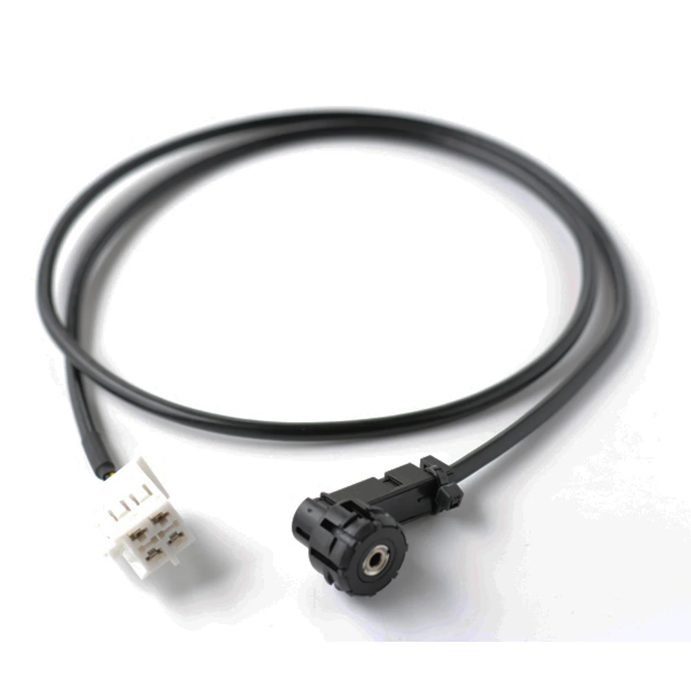 Car 3.5mm female Audio Music AUX Cable Input Adapter For Mercedes Benz W203 C Class W209 CLK  A2034401808