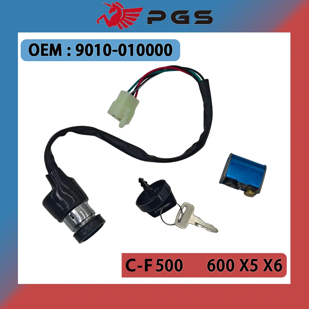 Ignition key switch lock For CF CF500 CF600 500 500CC 600 600CC X5 X6 CF ATV 9010-010000