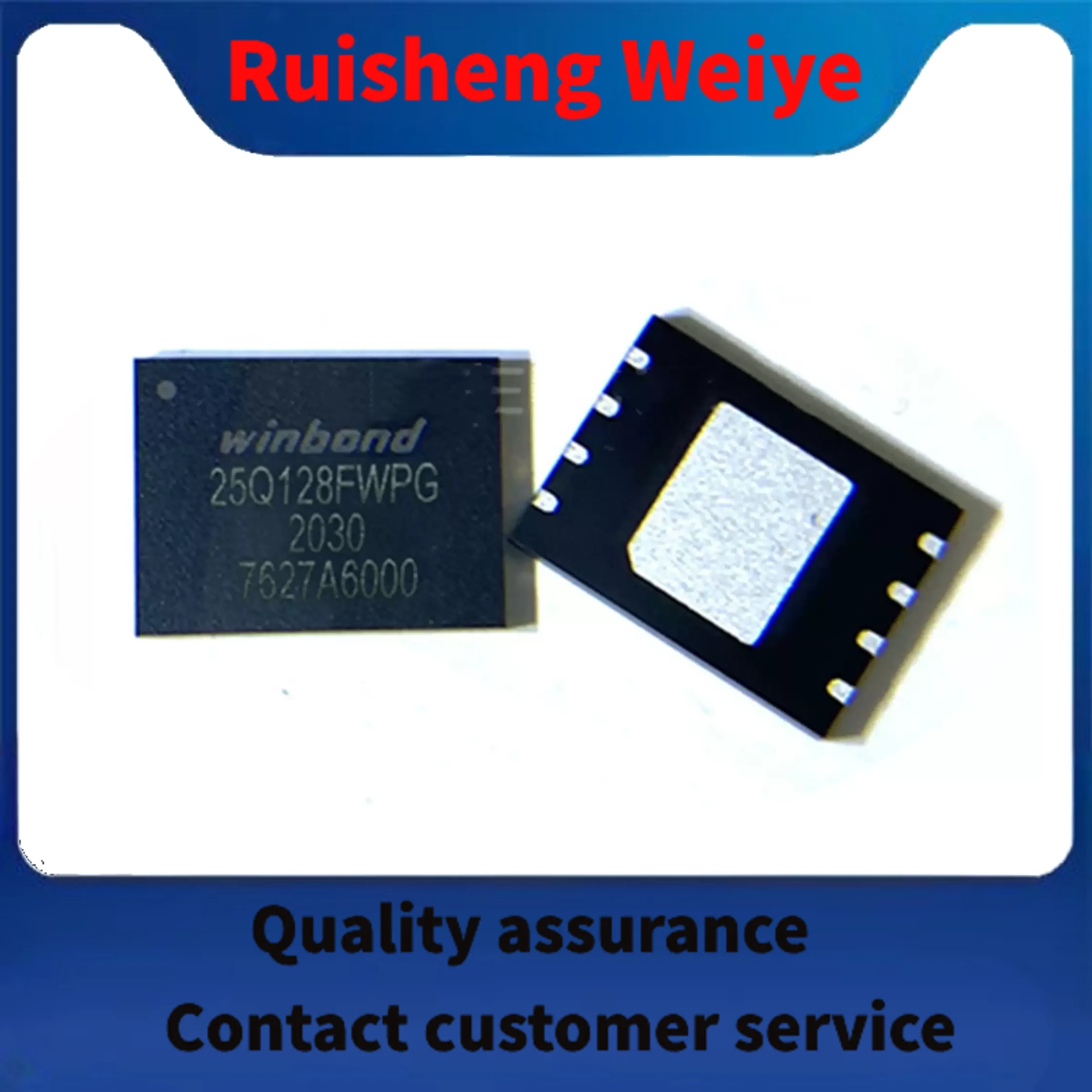 

W25Q128FWPIG package WSON-8 screen printing 25Q128FWPG storage chip IC