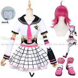 Anime Love Live! Nijigasaki High School Idol Club Tennouji Rina Cosplay Costume Rina Wig JK Uniform Shoes Woman Carnival Suit
