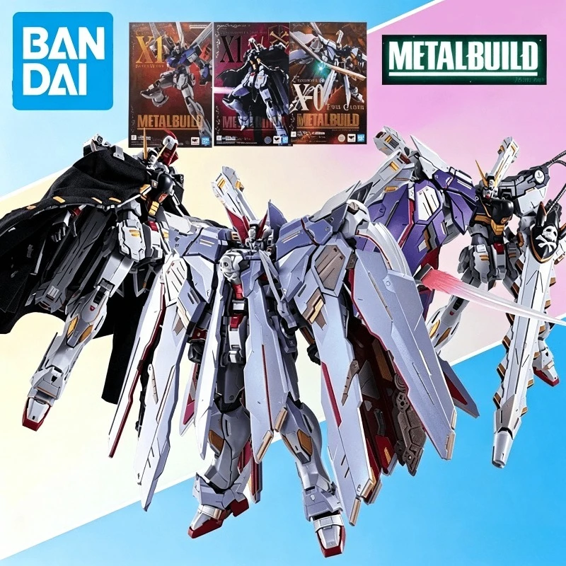 

В наличии: BANDAI METAL BUILD Crossbone X-0 Full Cover Pirate Gundam — подвижная коллекционная фигурка, модель-конструктор, подарок для мальчиков
