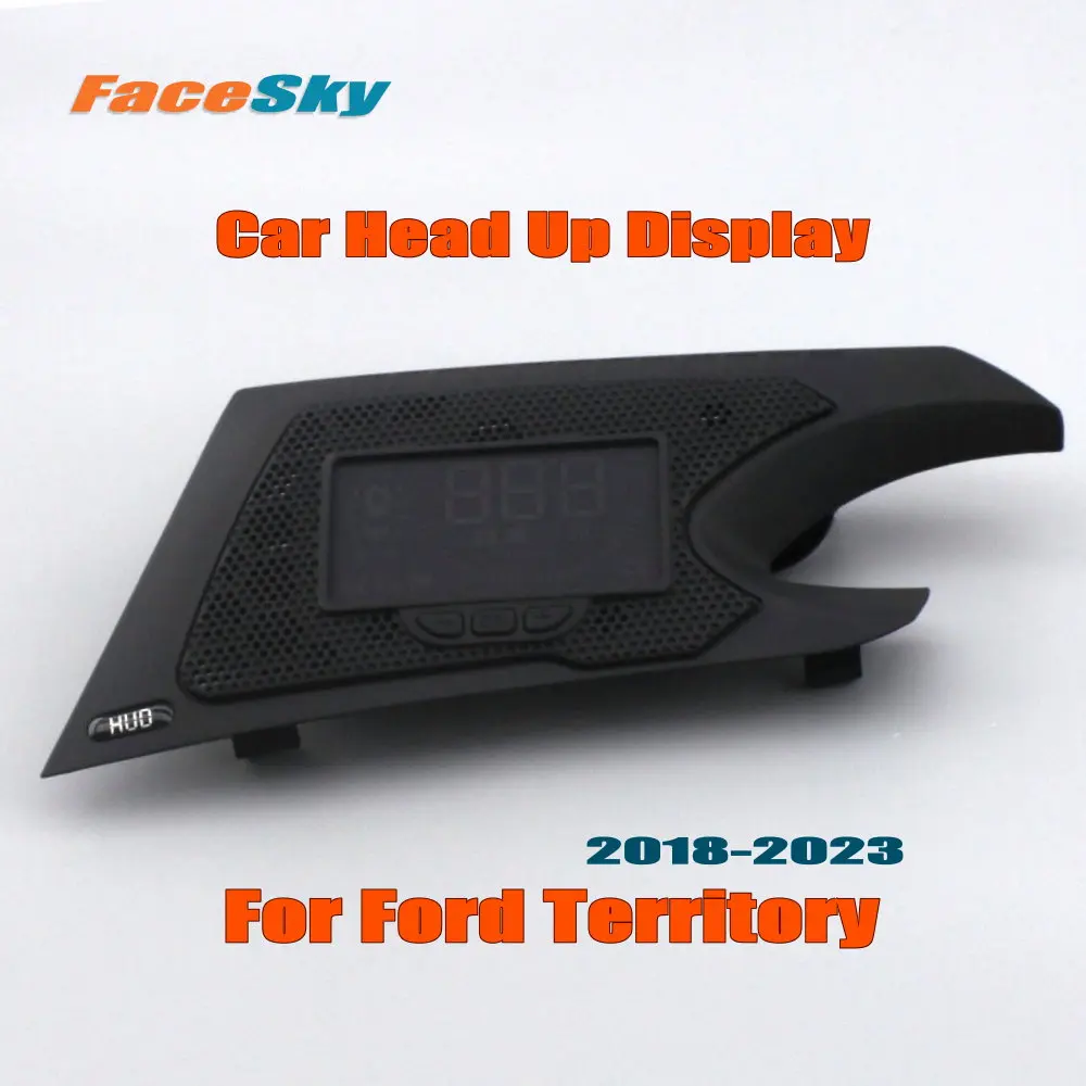 

Car Head Up Display HUD For Ford Territory (CX743) 2018-2024 Auto Electronic Accessories Front View Windshield Projector