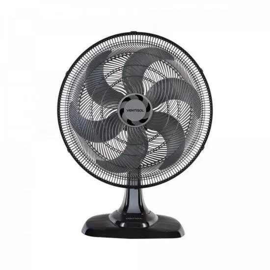 Table Fan Ventisol Turbo 6 50cm Black 220V