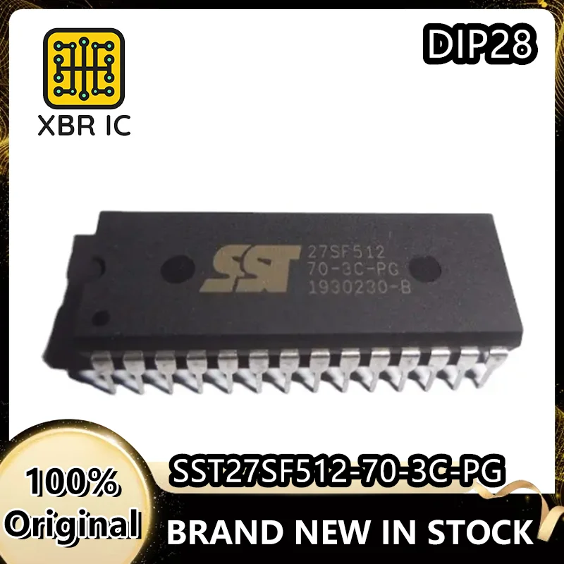 (4/10 Pieces) SST27SF512-70-3C-PG 27SF512 DIP-28 New Original Authentic Spot Fast Delivery