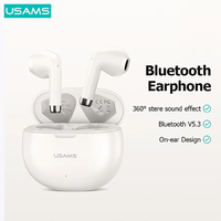 USAMS TWS Wireless Bluetooth Earphones Bluetooth 5.3 half-in-ear 31h Long Battery Life Touch Control Headsets With Mic For Phone