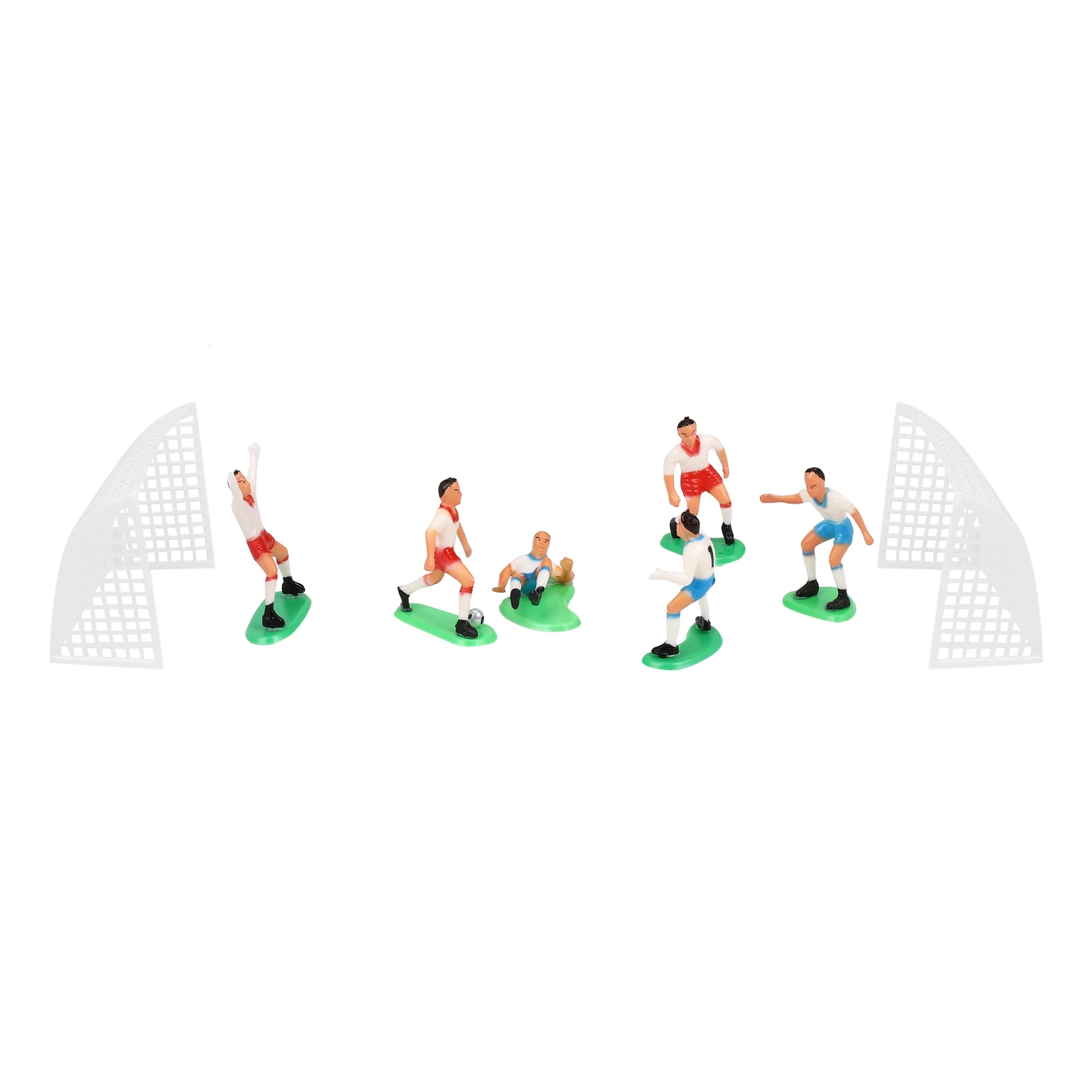 8PCS Soccer Football Cake Topper Player Decoration Tool Birthday Mold Mould Set