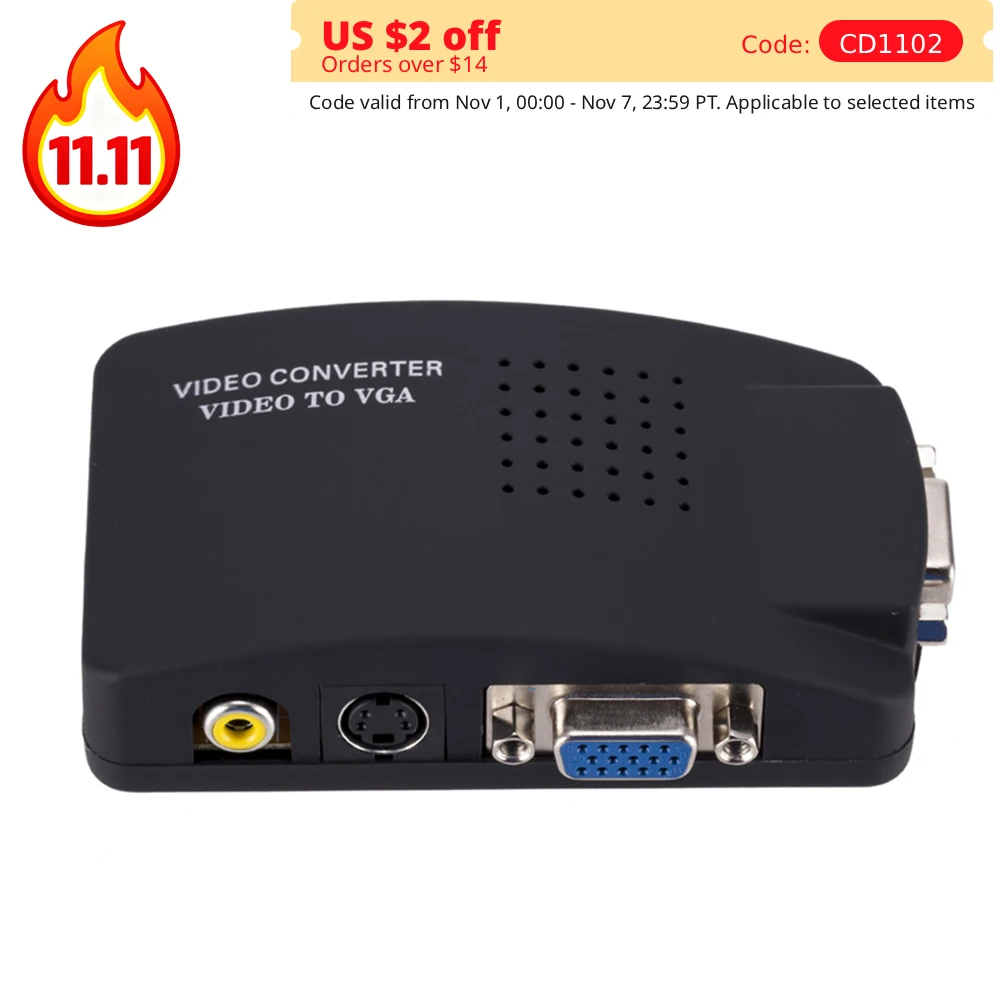 

BNC видеозахват CardAV в VGA конвертер для камеры AHD геймерская консоль DVD VCD компьютерный монитор VHS видеомагнитофон запись