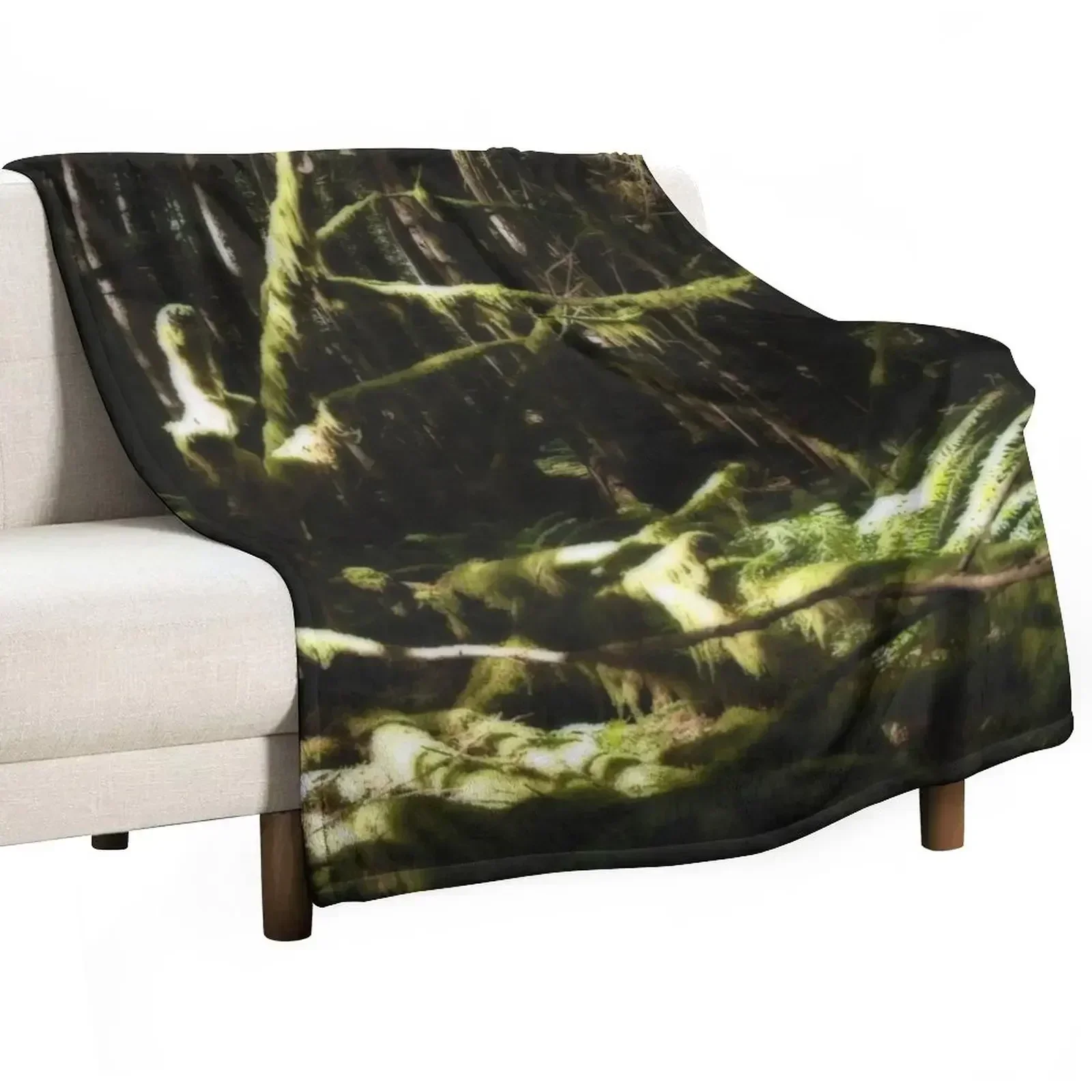 Bigfoot Woods 2 Throw Blanket manga for winter Soft Plaid Luxury Designer Nap wednesday Blankets
