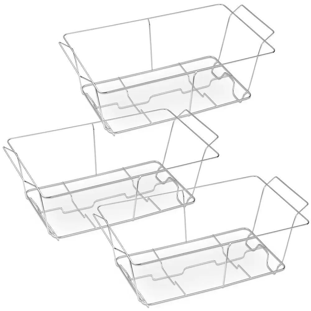 

Disposable Chafing Dish Buffet Set Food Warming Trays - Buffet Set Trays Food Warmers For Parties & Events - Replacement