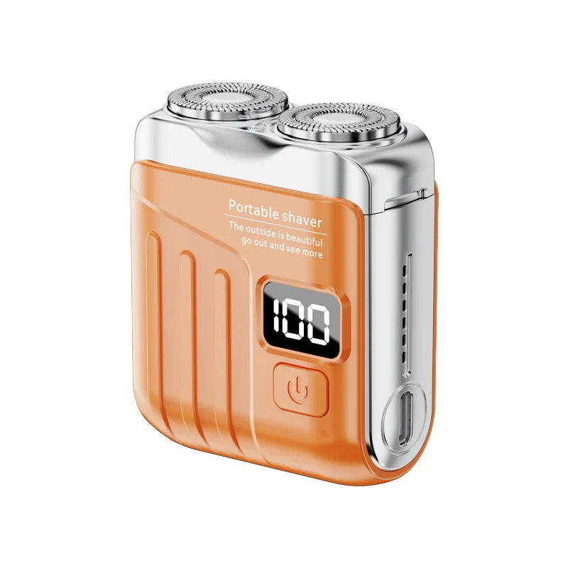 

STLF R19 Magnetic Mini Shaver Usb Charging Portable Electric Travel Shaver with Digital Display for Men Travel