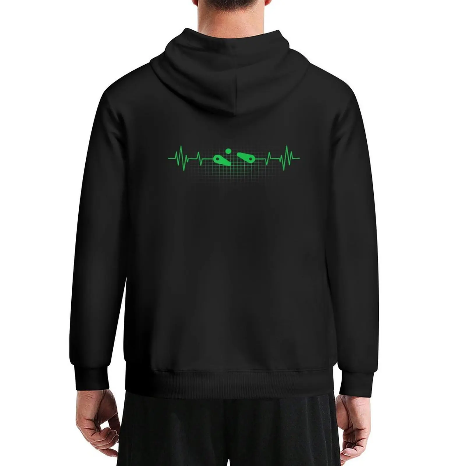 

Retro Pinball Heartbeat, Pinball Lovers Gift Hoodie mens designer clothes male clothes men clothes new in hoodies