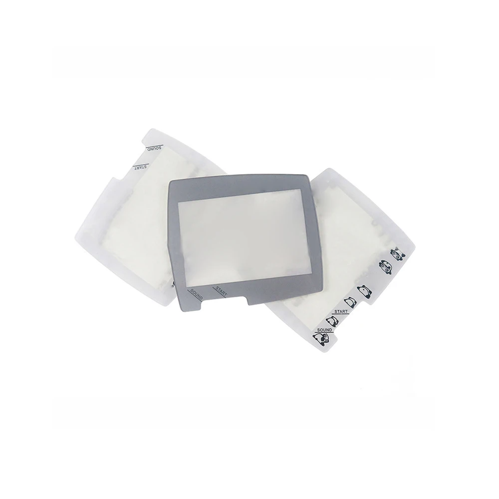 10 PCS Plastic Screen Lens For Bandai for WSC Protector Screen Mirror Lens Protective Cover Replacement Silver White