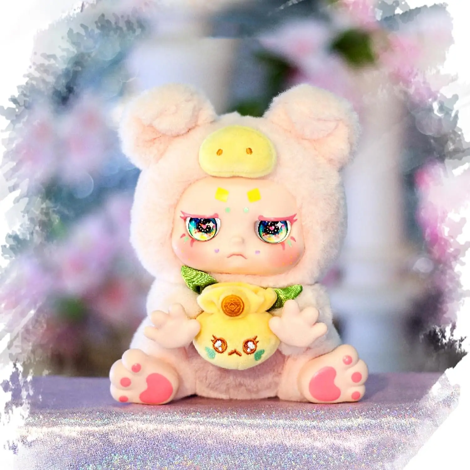 Plush Doll Blind Box  Answer Series Mystery Anime Plushies Soft Stuffed Animals Birthday Gift for Girls