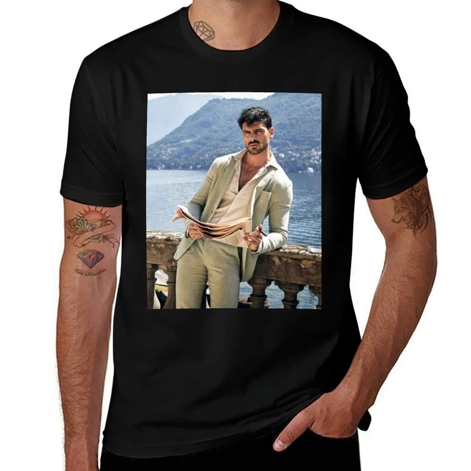 Massimo Michele Moronne Original art work - Are you lost baby girl limited edition collection T-Shirt