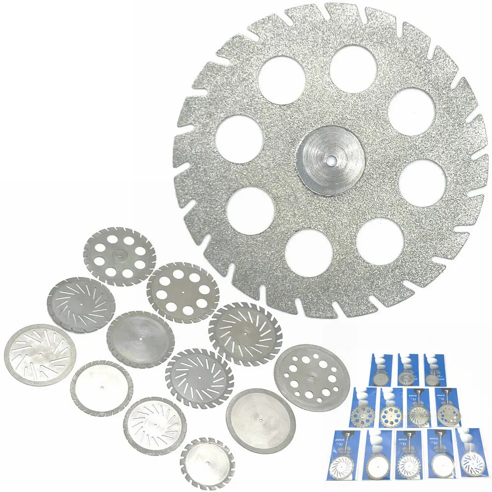 Big Size Dental Lab Polishing diamond Double sided cutting disc for Dental Cutting Plaster Disc Wheel Dental Lab Tool 40&45mm