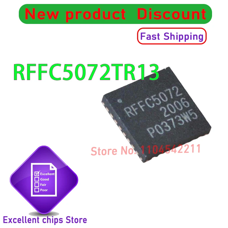 1~10pcs/lot New Original RFFC5072TR13 RFFC5072 QFN32 In Stock